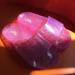 Urban Outfitters Jelly Slides